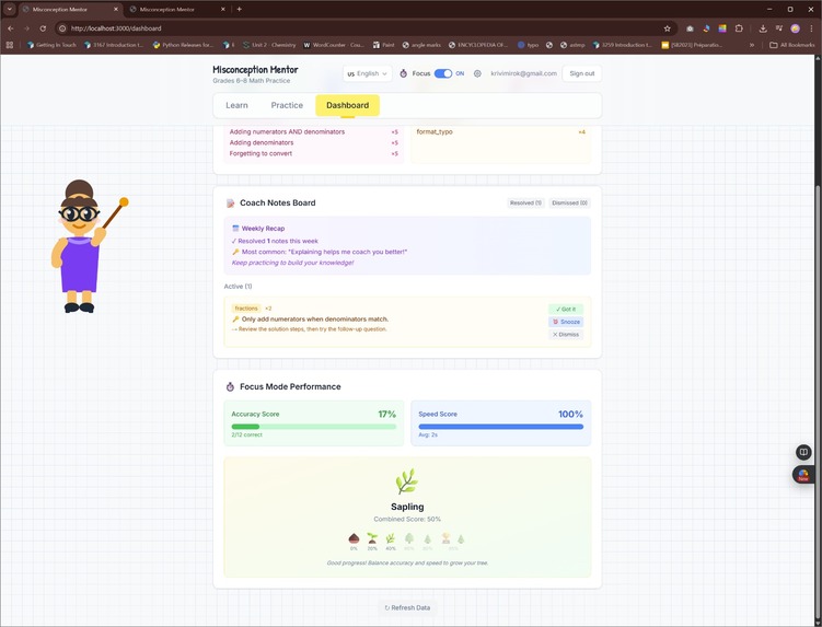 Misconception Mentor  – screenshot 4