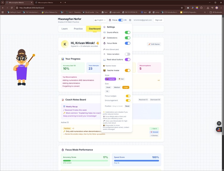 Misconception Mentor  – screenshot 8