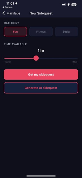 Sidequest – screenshot 1