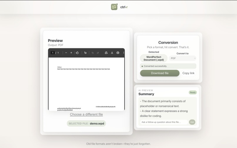 Ctrl-R – screenshot 4
