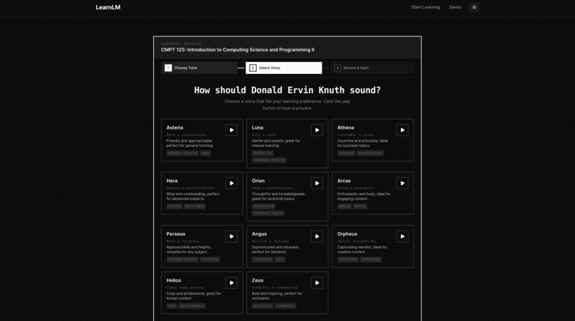 Learn-LM – screenshot 3