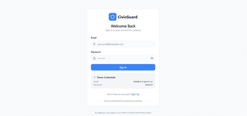  CivicGuard AI  – screenshot 11