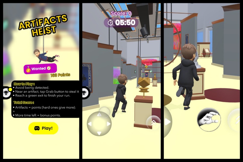 Artifacts Heist – screenshot 1