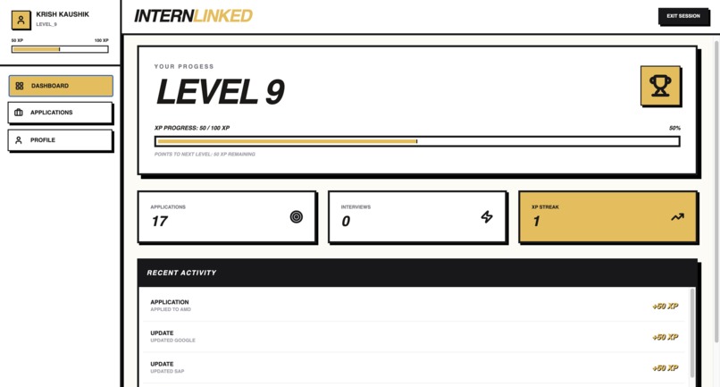 InternLinked – screenshot 4