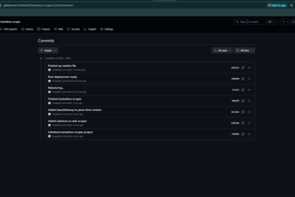 Hackathon scraper