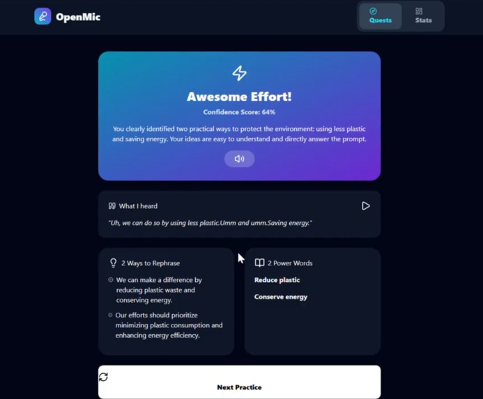 OpenMic – screenshot 4
