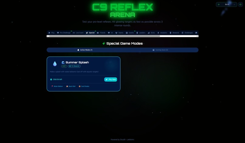  C9 Reflex Arena - Cloud9 x JetBrains Hackathon – screenshot 6
