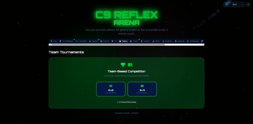  C9 Reflex Arena - Cloud9 x JetBrains Hackathon – screenshot 11