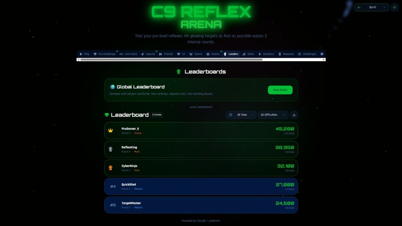  C9 Reflex Arena - Cloud9 x JetBrains Hackathon – screenshot 13