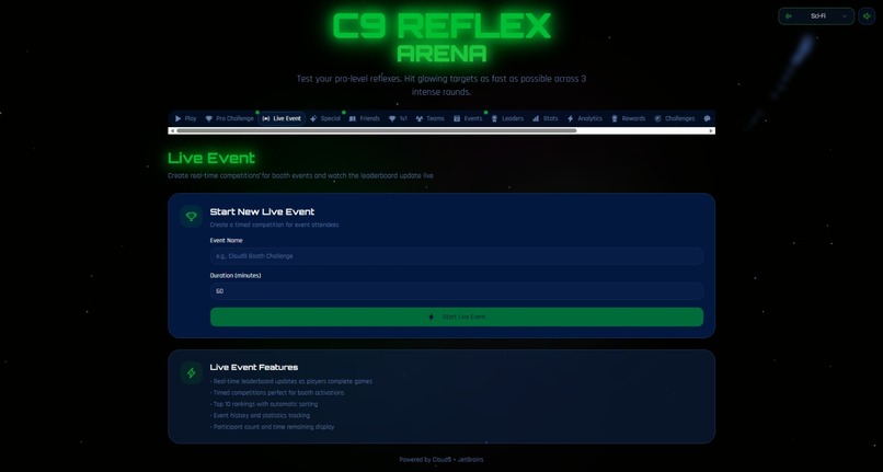  C9 Reflex Arena - Cloud9 x JetBrains Hackathon – screenshot 5
