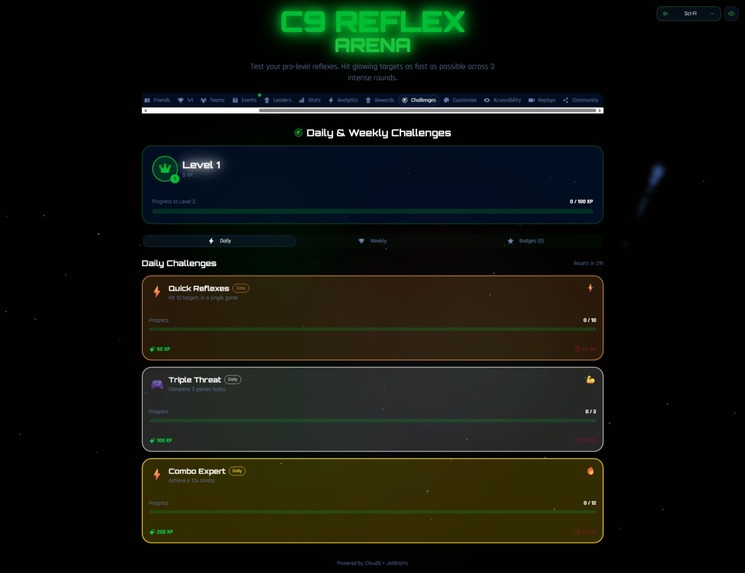 C9 Reflex Arena - Cloud9 x JetBrains Hackathon – screenshot 19