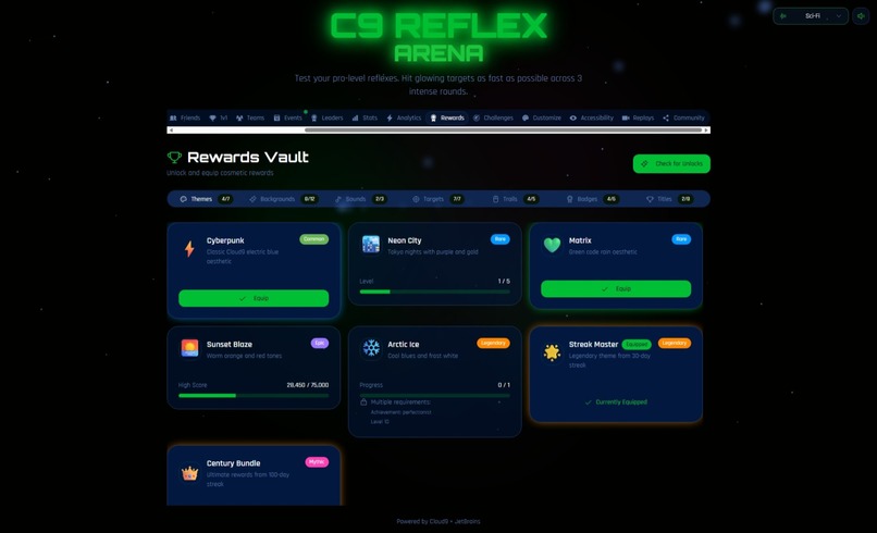  C9 Reflex Arena - Cloud9 x JetBrains Hackathon – screenshot 18