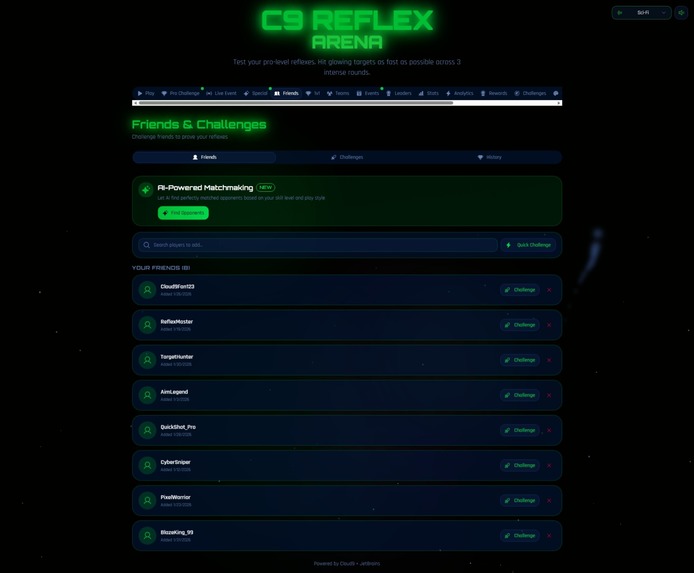  C9 Reflex Arena - Cloud9 x JetBrains Hackathon – screenshot 9