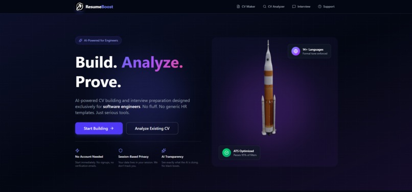 ResumeBoost – screenshot 1