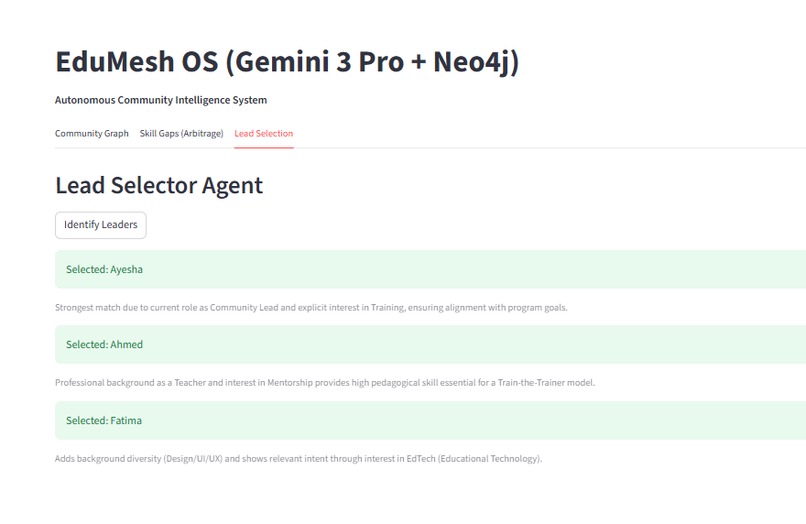EduMesh OS – screenshot 2