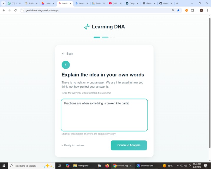 Learning DNA – screenshot 2