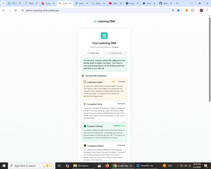 Learning DNA – screenshot 3