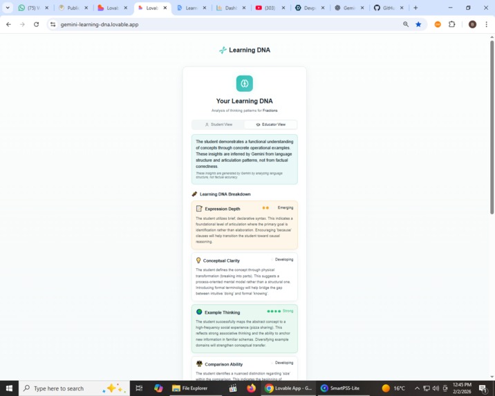 Learning DNA – screenshot 4
