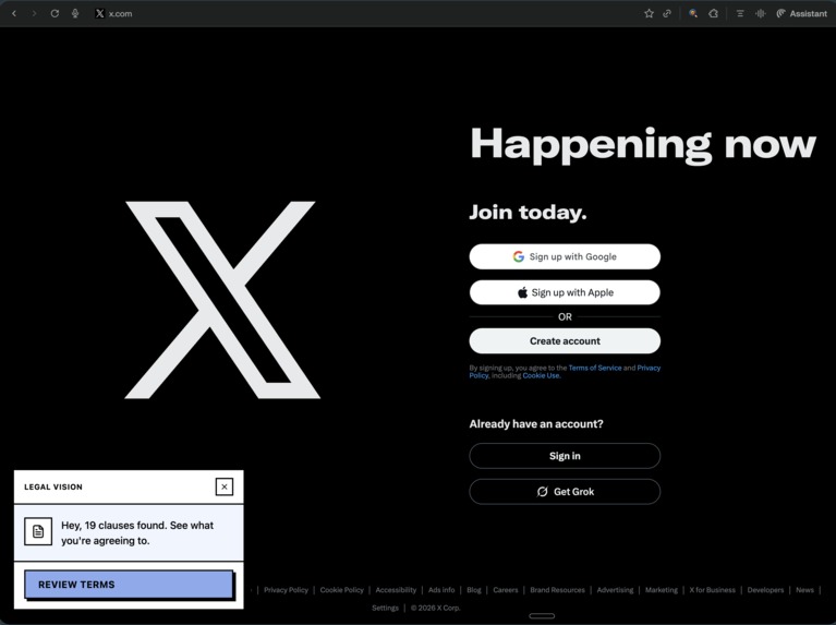 Legal Vision – screenshot 2
