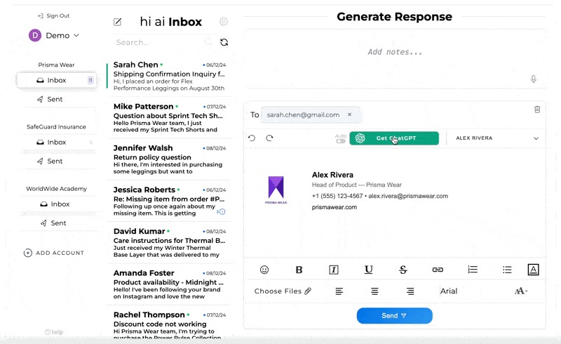 hi ai – screenshot 1