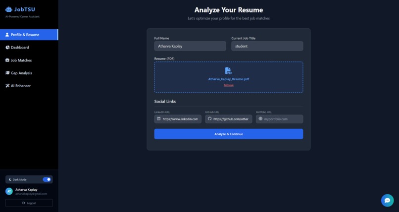 JobTSU - Job That Suits You – screenshot 5