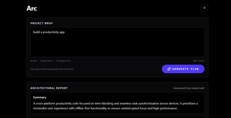 Project Architect – screenshot 1