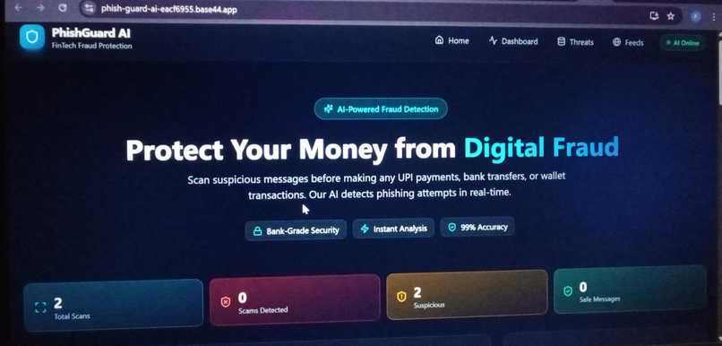 PhishGuard AI – screenshot 1