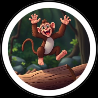 Monkey Jumping Wooden Plank – screenshot 1