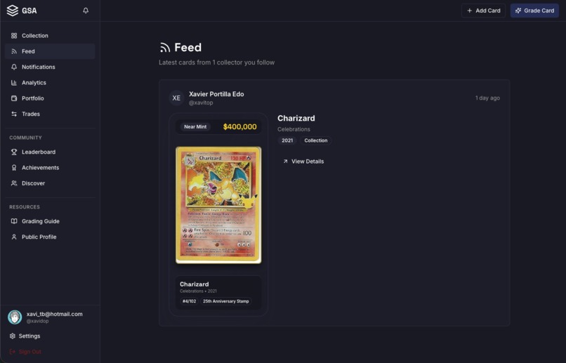 GSA - AI-powered trading card grading – screenshot 8