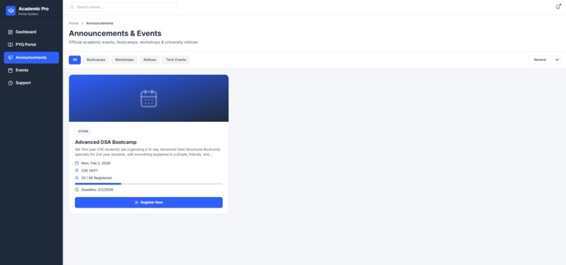 Pyq portal  – screenshot 1