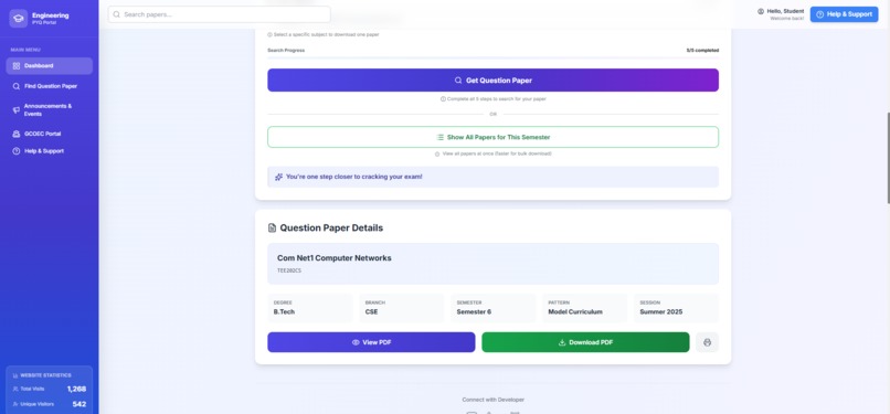Pyq portal  – screenshot 3