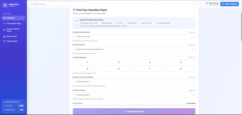 Pyq portal  – screenshot 4