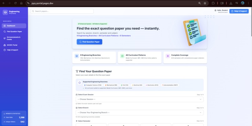 Pyq portal  – screenshot 6