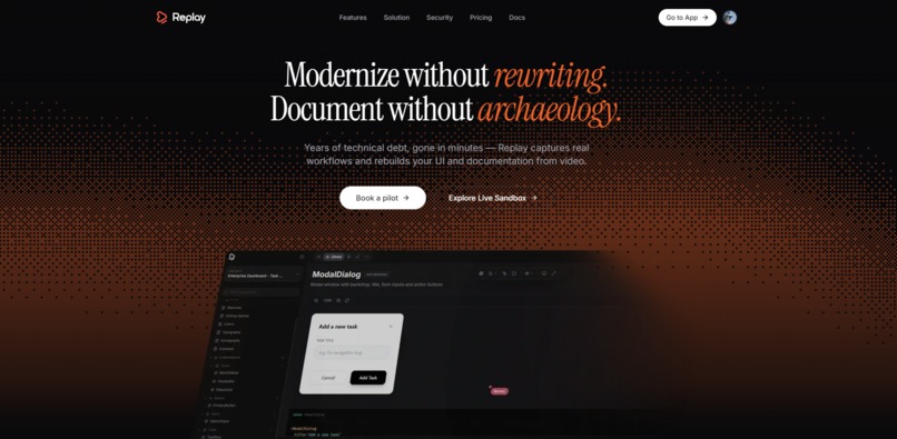 Replay – screenshot 1
