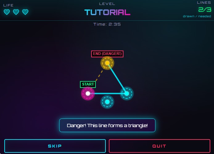 △Tri:.NotConnect – screenshot 1