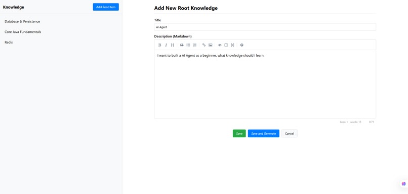 Personal Knowledge Graph – screenshot 1