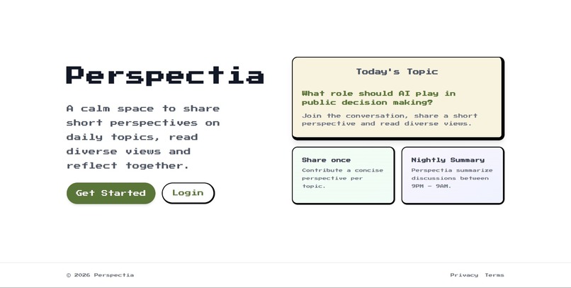 Perspectia – screenshot 1