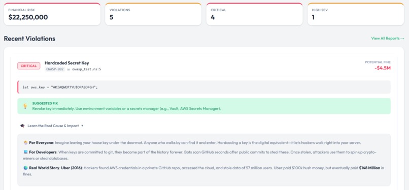 AI ComplianceGuard – screenshot 3