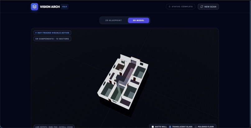 Vision3D - A Floorplan visualiser – screenshot 11
