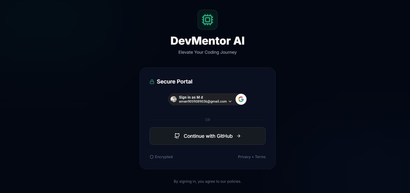 DevMentor-AI – screenshot 1