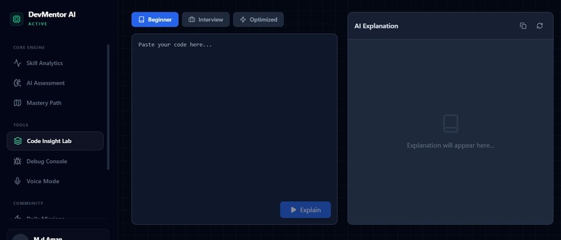 DevMentor-AI – screenshot 4