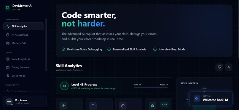 DevMentor-AI – screenshot 2