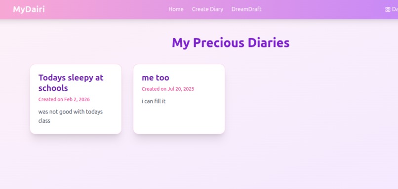 mydairi – screenshot 3