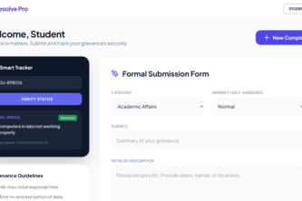 AdvocateAI: Smart Student Resolution System