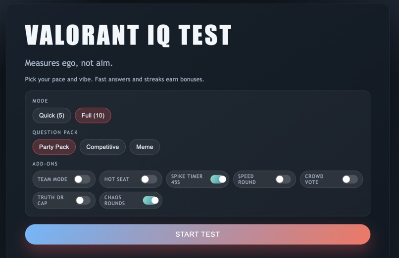 ValoQ – screenshot 1