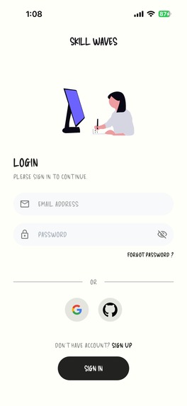 Grade Learn ( Flutter App ) – screenshot 1