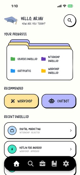 Grade Learn ( Flutter App ) – screenshot 3