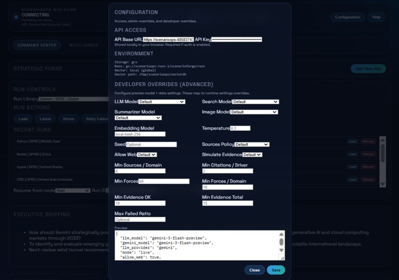 ScenarioForge – screenshot 2