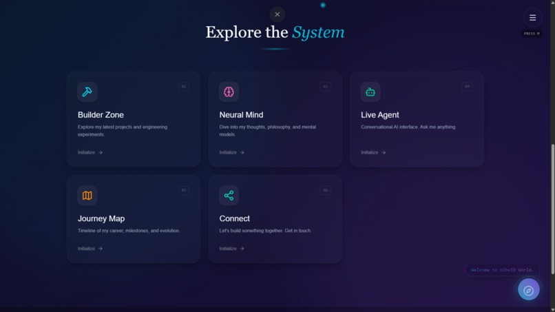 VibeID — A Living AI Version of You – screenshot 3