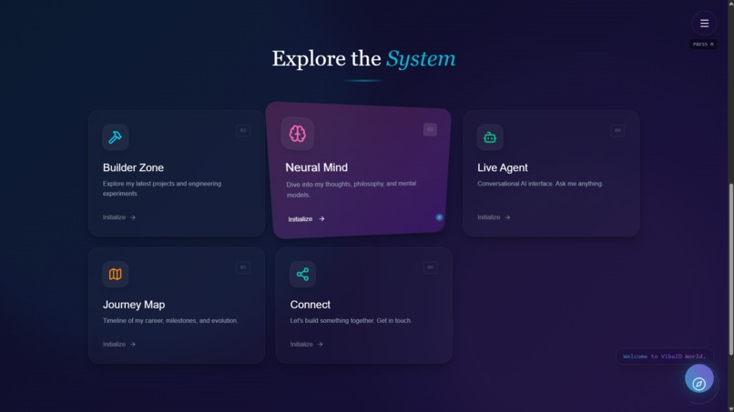 VibeID — A Living AI Version of You – screenshot 4